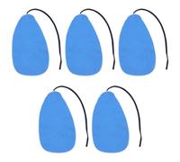 Hemobllo 5 Pièces Chiffon de Nettoyage pour Clarinette et Flûte, | Velours Artificiel à Bords Renforcés, Résiste aux Lavages Répétés, Usage en Coulisse et Salles