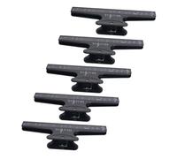 Hemobllo 5 pièces Clips pour Partitions de Musique Noir Pince à Ressort Note de Musique Maintien Sécurisé pour Partitions Piano Guitare Violon Usage Polyvalent Bureau École Maison
