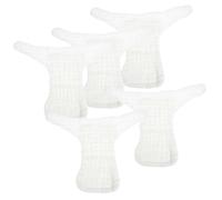 Hemobllo 5 pièces Couches Lavables Coton Nés S Culottes Réutilisables Respirantes et Imperméables Protection Contre les Fuites pour Sommeil Sain