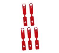 Hemobllo 5 pièces Étiquettes Bagage PVC Durables Identifiants Voyage Lumineux Étiquettes Valise Légères et pour Reconnaître Facilement Vos Bagages