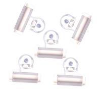 Hemobllo 5 pièces Extrateur de Dentifrice à Ventouse Créatif Multifonctionnel pour Cosmétiques et Crèmes Accessoire Pratique pour Salle de Bain Économiseur de Produit Blanc