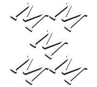 Hemobllo 5 pièces Lettres Miroir Acrylique Autocollantes Stickers Muraux Amovibles Décoratifs Auto-adhésifs pour Maison Salle de Bain et Chambre Lettrage Miroir Argenté