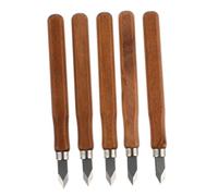 Hemobllo 5 pièces Lot de Couteaux de Marquage à Manche Outils de Sculpture et Découpe pour Travail Du Coupe Précise pour Artisans et Menuisiers