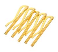 Hemobllo 5 Pièces Money Clips for Men Spring Metal Replacement Insert Bars for Bifold Wallets and Credit Card Holders and Easy No-Tool Installation