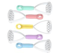 Hemobllo 5 pièces Presse-purée Manuel PP pour Cuisine Outil de de Pommes de Terre et Fruits Ergonomique et Résistant pour Purées Légumes