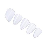 Hemobllo 5 Pièces Protections Bout des Doigts Pipa en Pc, Médiators Légers Bord Lisse, Faciles à Nettoyer, comme Présent D'anniversaire pour Joueurs de Guzheng ou Luth