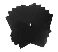 Hemobllo 5 Pièces Protège-plaques De Cuisson à Gaz Réutilisables Couvercles Antiadhésifs En Revêtement Résistant Pour Brûleurs Protège Surface Huile Et Saleté Facile à Nettoyer Et Lavable a