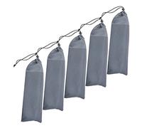 Hemobllo 5 Pièces Rangement de Piquets de Lot Stockage pour Équipement de Camping Randonnée Organisateur de Piquets de Outils de Plein Air