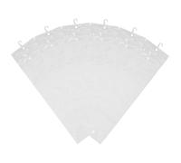 Hemobllo 5 pièces Sac Rangement Perruques Transparent PVC Étanche avec Crochet Organisateur Suspendu Portable pour Extensions Cheveux Protection Poussière et Voyage Capacité Généreuse