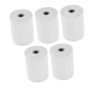 Hemobllo 5 rouleaux Papier Thermique pour Imprimantes de Tickets Papier Impression Clair pour Caisses Hôpitaux Commerces et Bureaux