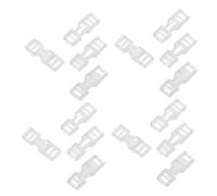 Hemobllo 50 Clips Invisibles en Plastique Transparent pour Extensions D’Ongles en U Mini Connecteurs pour Manucure Professionnelle et Usage Domestique Fixation Discrète et Adaptable pour