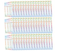 Hemobllo 50 feuilles Incentive pour Garçon Fille Tableau de Récompense École Maternelle pour Garçons et Filles Positive Comportement Classe avec Pictogrammes et