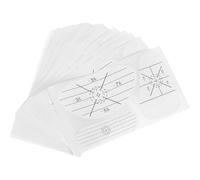 Hemobllo 50 feuilles Ruban Impact Golf Autocollants Club Sans Résidu pour Feedback Immédiat Aide Entraînement Swing Putter Accessoires Golf Intérieur et Extérieur