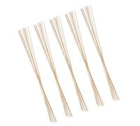 Hemobllo 50 Pièces Bamboo Craft Strips Strong Flexible Unfinished Bamboo Sticks for DIY Kite Support Rods and Lantern Making