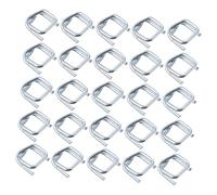 Hemobllo 50 pièces Boucles Métalliques Réglables pour Stable et Compatibles avec Sangles Polyester Accessoires Remplacement