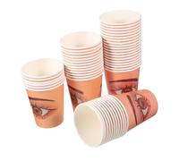 Hemobllo 50 Pièces Lash Extension Practice Paper Cups Reusable Lightweight Portable Training Tool For Beginners Skill Improvement And Lash Application