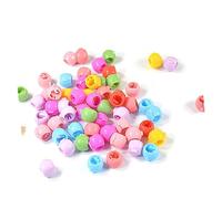 Hemobllo 50 pièces Mini Barrettes Colorées pour Filles et Garçon Fille Épingles à Cheveux Légères Plastique Accessoires Coiffure avec Boucle Ronde Maintien Antidérapant Couleur Aléatoire