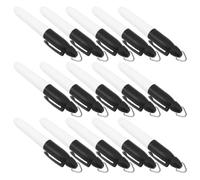 Hemobllo 50 Pièces Mini Marqueur Permanent Noir, Pointe Fine | Plastique, Design Triangulaire à Accrocher, pour Balles de Golf et Paquets, Réunion, Arts et Loisirs
