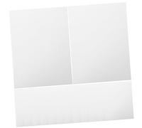 Hemobllo 50 pièces Papier Cartonné Blanc pour DIY Peinture Origami et Création de Cartes Matériel Artisanat pour Événements et Célébrations