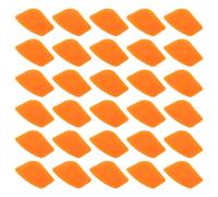 Hemobllo 50 Pièces Petite Spatule en Plastique Double Tranchant Orange | Surface Résistante aux Rayures, Bordure Lisse, Usage en Atelier ou Intervention sur Site, pour Smartphones et Caméras