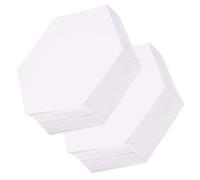 Hemobllo 500 Pièces Modèle de Patchwork Hexagonal en Papier pour Couture | Gabarits Uniformes, Alignement Précis des Coutures, pour Ateliers Collectifs et Projets de Patchwork