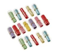 Hemobllo 50Pièces Capsules de Souhaits Transparent Mini Bouteilles Colorées pour Messages Amour Décoration