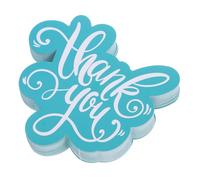 Hemobllo 50Pièces Cartes de Remerciement Élégantes Carton pour Petites Entreprises Mini Carte avec Design Unique et Impression Double Face Gratitude Aux