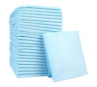 Hemobllo 50pièces Couches pour Chien Alèses Jetables Tapis Absorbant pour Chiots Apprentissage De Propreté Usage Quotidien Voyages