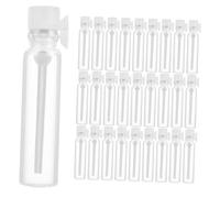 Hemobllo 50pièces Flacons Vides Verre Pour Cosmétiques Mini-lotions Crèmes Soins Peau Beurres Corporels Adaptés Aux Voyages