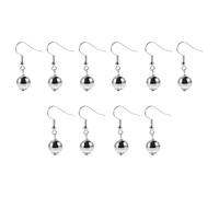 Hemobllo 5paires Boucles Oreilles Disco Pour Femmes Pendentifs Boule Disco Bijoux Rétro Argentés Accessoires Mode Années