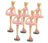 Hemobllo 5pièces Boîte à Musique avec Figurines De Danseuses Accessoires pour Boîte Musicale Et Poupées De Ballet Lot de Décorations De Danse