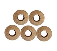 Hemobllo 5pièces Couvercles Bois pour Bocaux Hydroponiques Bouchons pour Pots à Plantes Couvercles pour Plantes avec Trou Central pour Hydroponie