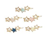 Hemobllo 5pièces Épingles à Cheveux Décoratives Étoile Set de Pinces pour Femmes Accessoires pour Cheveux de Mariage