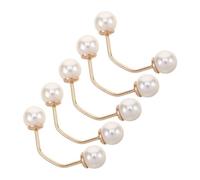 Hemobllo 5pièces Lot De Boutons Broches Ronds Avec Cristaux Pour Femmes Épingles De Sécurité Décoratives Pour Robes Chemises Et Foulards