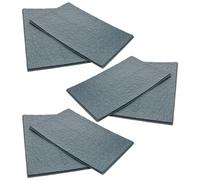 Hemobllo 6 Feuilles Mini Tuiles de Toit PVC pour Modèles de Tuiles Miniatures Gris pour DIY et Maquettes de Paysage Accessoires pour Décor de Salle de Jeu et Modélisme