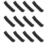 Hemobllo 6 Paires Manchon en Silicone pour Levier de Frein Vélo, Lot | Noir, Surface Antidérapante et Isolation au Toucher Froid, pour Cyclistes et Usage Route