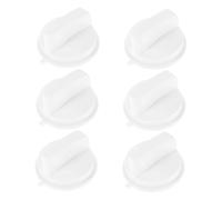 Hemobllo 6 Pcs Boutons Ronds Boutons De Gamme De Plage De Plage De Remplacement De La Gamme De Rechange D'arbre Poignée De Commande De Commande De Temps Pour Les Accessoires De Cuisinière
