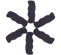 Hemobllo 6 Pièces Bandeau en Éponge Noire Lavable Anti-Transpiration pour Casque de Chantier Absorbe la Sueur et Offre Un Maintien Stable Confort