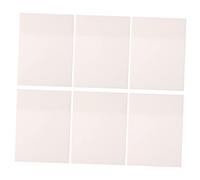 Hemobllo 6 pièces Bloc Notes Adhésifs Transparent Autocollants Multiples pour Étudiants Notez Vos Messages Pratique et à Eau