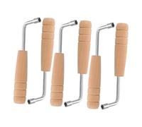 Hemobllo 6 pièces Clé de Réglage Lyre et Harpe Outil Professionnel pour Accordage Précis Instruments à Cordes Polyvalent pour Musiciens