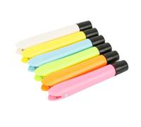Hemobllo 6 pièces Clips Magnétiques pour Craie Protection Antipoussière Pratique Clips de Craie pour Tableau Enseignement École Couleurs Aléatoires Couleur Aléatoire Couleur Aléatoire