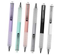 Hemobllo 6 pièces Crayons Pression Crayons Éternels Multicolores Pratiques pour Maison Hb Sans Casse Ergonomiques Idéaux pour Garçon Fille et Adultes
