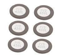 Hemobllo 6 pièces Disque Céramique Brumisateur Oscillant pour Humidificateur et Décorations Rocaille Plaque de Remplacement pour Diffusion Fine et Humidification Améliorée