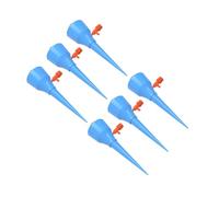 Hemobllo 6 pièces Goutteurs Arrosage Automatique Jardin Dispositif Irrigation Goutte à Goutte Réglable avec Contrôle Valve Pression Constante pour Plantes Intérieur et Couleur Aléatoire