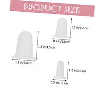 Hemobllo 6 pièces Lot de Bouchons Silicone pour Douilles Pâtisserie Protection Flexible et Anti-usure pour Embouts de Décoration Gâteau Accessoires pour Prolonger la Durée de Vie des