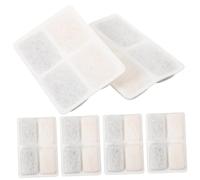 Hemobllo 6 pièces Lot de Filtres de Rechange pour Fontaine Eau de Chat Filtre à Charbon Actif Coquille de Noix Compatible pour Distributeur Eau pour Animaux Facile à Installer et Remplacer