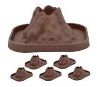 Hemobllo 6 pièces Modèles Volcaniques Scientifiques Jeu Éducatif DIY Maquettes de Compactes pour Expériences Scientifiques et Cadeau Pédagogique