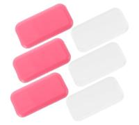 Hemobllo 6 pièces Silicone Pads For Eyelash Grafting Reusable Forehead Cushions Anti-slip Eyelash Extension Tools For Salon And Personal Use