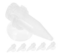 Hemobllo 6 pièces Tasse Alimentation pour Crevettes Distributeur Automatique avec Ventouse pour Aquariums Eau Douce et pour Alimentation des Poissons Tropicaux Propreté du Réservoir