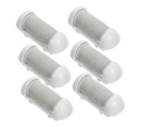 Hemobllo 6 pièces Têtes de Remplacement pour Meuleuse Électrique de Pied Lot de Durables Compatibles Universellement pour Pédicure Professionnelle Efficaces pour Enlever Corne et Peeling